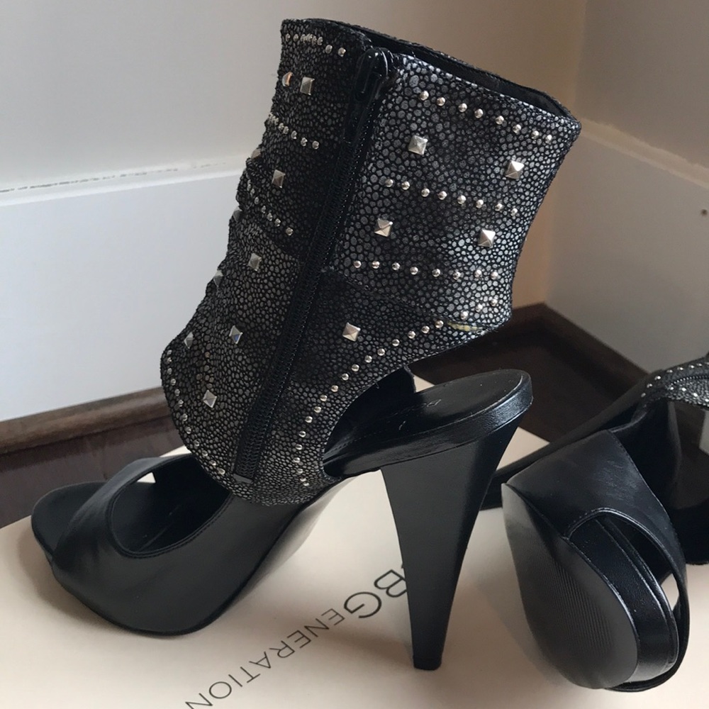 BCBGeneration Open Toe Bootie - Picture 3 of 5